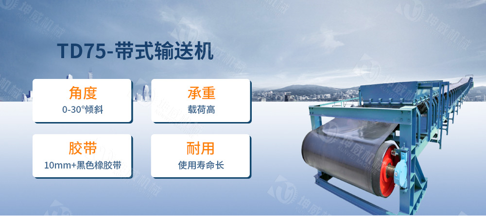 TD75皮帶輸送機簡介 TD75皮帶輸送機簡介
